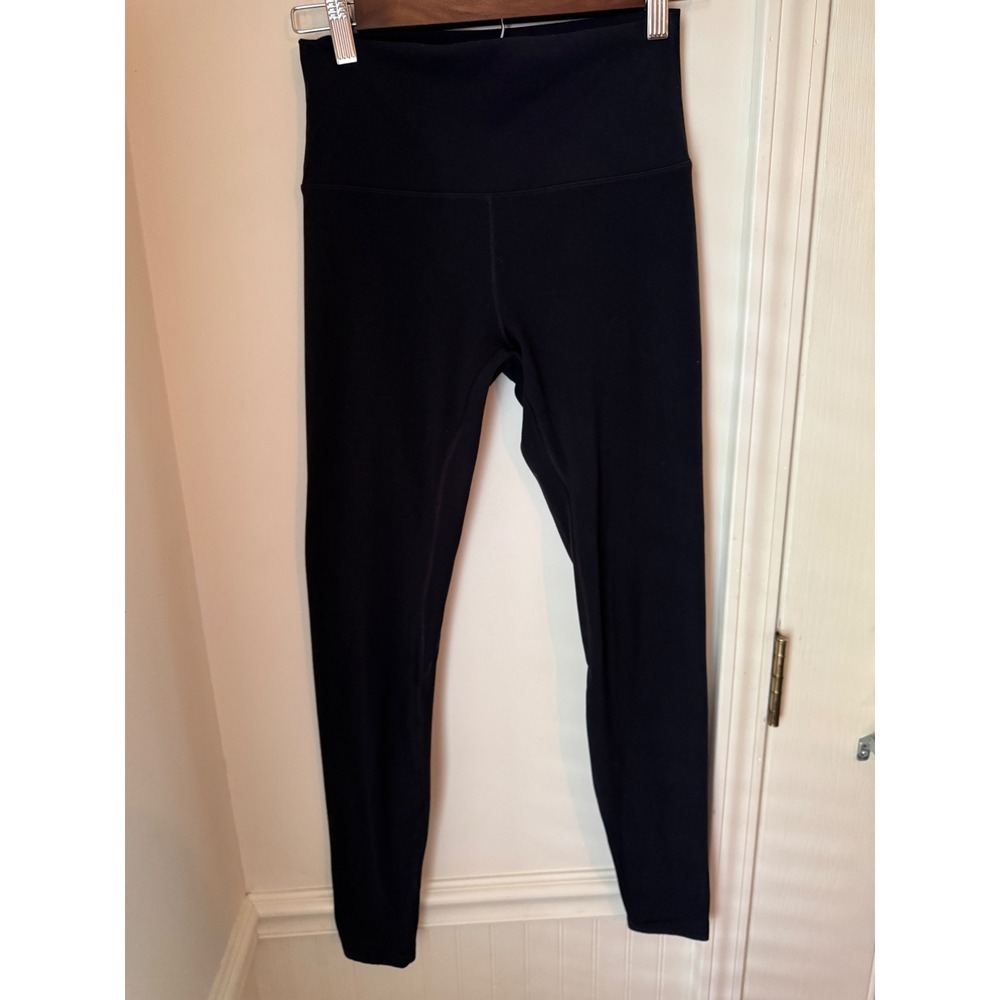HeyNuts Essential High Waisted Leggings Black Yoga Pants Small 4/6 HN045
